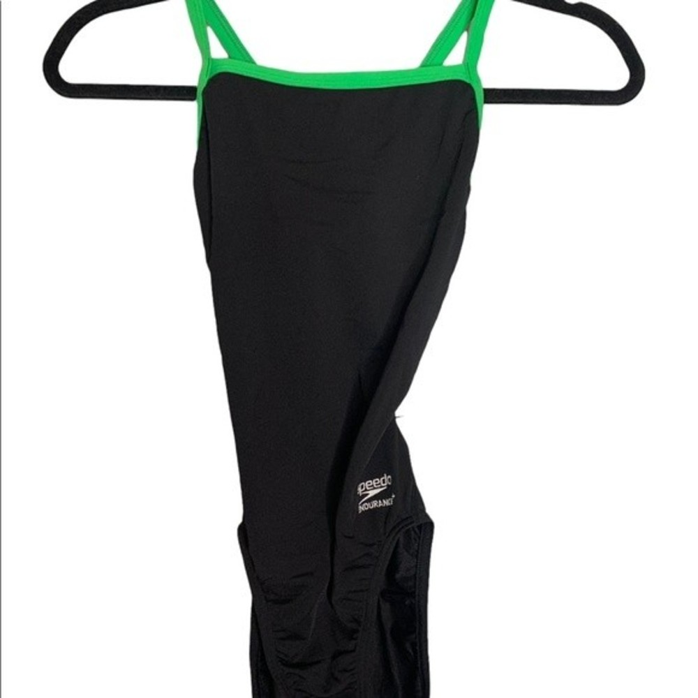 Speedo Women Solid Endurance + Flyback Training One Piece Swimsuit Size 28 - Picture 5 of 10